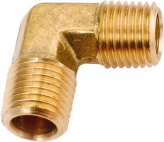 ANDERSON METALS - Class NSF, 1/2" Internal Pipe, Lead Free Brass 90° Elbow - NPT - Best Tool & Supply