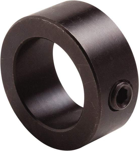 Climax Metal Products - 3/32" Bore, Steel, Set Screw Shaft Collar - 3/8" Outside Diam, 3/16" Wide - Best Tool & Supply