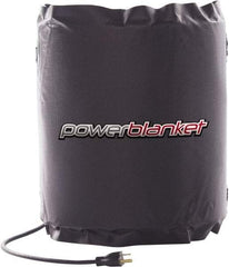 Powerblanket - 12" Wide, 5 Gallon Wrap-Around Drum Heater - 120 Volt, 60 Watts to 120 Watts, 0.5 Amps, 0°F to 100°F Thermostat Rating - Best Tool & Supply