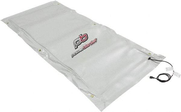 Powerblanket - 108" Long x 60" Wide, Flat, PVC, Standard Heat Blanket - 120 Volts, Flat Back - Best Tool & Supply