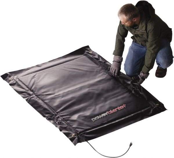 Powerblanket - 48" Long x 36" Wide, Flat, PVC, Standard Heat Blanket - 120 Volts, Flat Back - Best Tool & Supply