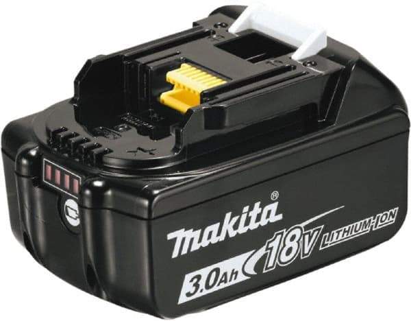 Makita - 18 Volt Lithium-Ion Power Tool Battery - 3 Ahr Capacity, 30 min Charge Time, Series LXT - Best Tool & Supply