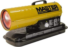 Master - 75,000 BTU Rating, Multi-Fuel Forced Air Heater - 1,875 Sq Ft Max Heating Area, 5 Gal Capacity, Fuel with Kerosene, Diesel & Fuel Oil - Best Tool & Supply