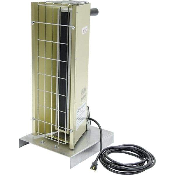 TPI - 4,947 BTU Infrared Heater - 120 Volts, 1,450 Watts, 12.1 Amps - Best Tool & Supply