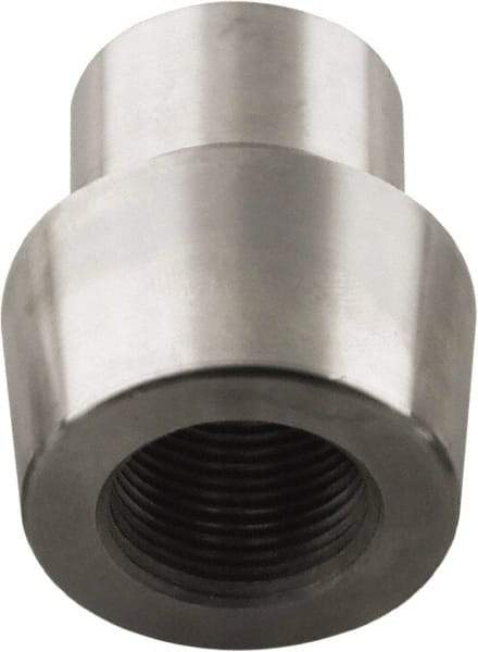 Made in USA - 3/8-24 Rod End Weldable Tube End - 5/8" Tube Size, Left Hand Thread - Best Tool & Supply