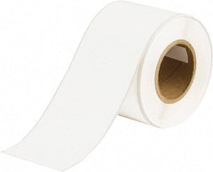 Brady - 4" Wide x 1,200" Long, White Vinyl Tape - For BradyJet J5000 - Best Tool & Supply