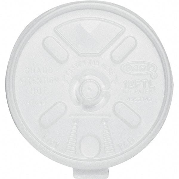 DART - Liftn'Lock Lids, 10-14 oz Cups - Translucent - Best Tool & Supply