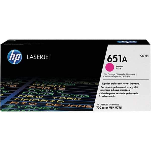 Hewlett-Packard - Magenta Toner Cartridge - Use with HP LaserJet Enterprise 700 Color MFP M775 - Best Tool & Supply