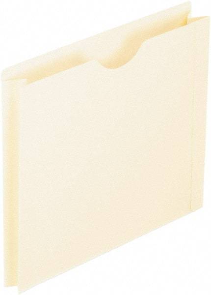 Pendaflex - 8-1/2 x 11", Letter Size, Manila, Expansion Folders - 11 Point Stock, Straight Tab Cut Location - Best Tool & Supply