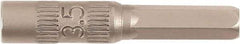 Wiha - 4mm Drive, Nut Setter Screwdriver Bit - 28mm OAL - Best Tool & Supply