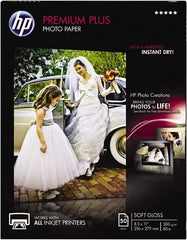 Hewlett-Packard - 8-1/2" x 11" White Photo Paper - Use with Inkjet Printers - Best Tool & Supply