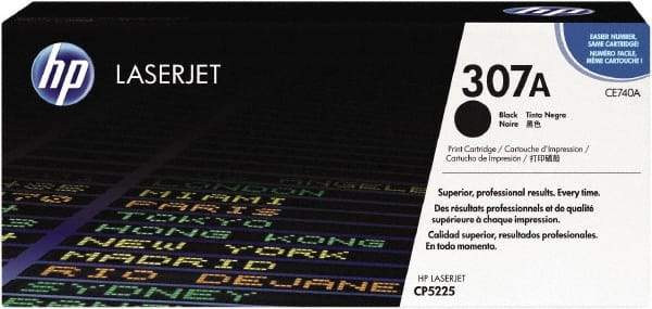 Hewlett-Packard - Black Toner Cartridge - Use with HP Color LaserJet Professional CP5225 - Best Tool & Supply