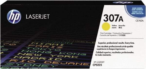 Hewlett-Packard - Yellow Toner Cartridge - Use with HP Color LaserJet Professional CP5225 - Best Tool & Supply