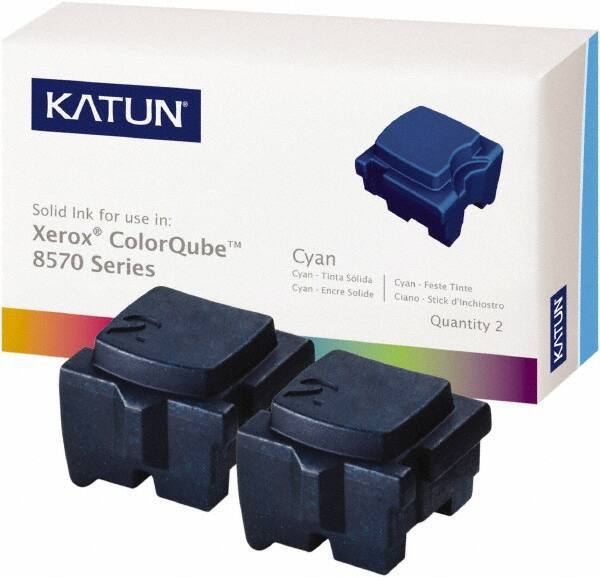 Katun - Cyan Ink Cartridge - Use with Xerox ColorQube 8570, 8580 - Best Tool & Supply