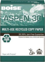 Boise - 8-1/2" x 11" White Copy Paper - Use with Laser Printers, High-Speed Copiers, Plain Paper Fax Machines - Best Tool & Supply