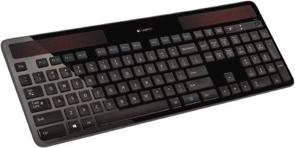 Logitech - Black Wireless Keyboard - Use with Windows XP, Vista, 7 - Best Tool & Supply