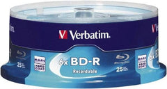 Verbatim - White Blu-Ray Disc - Use with BD-R - Best Tool & Supply