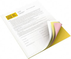 Xerox - 8-1/2" x 11" Canary, Goldenrod, Pink & White Carbonless Paper - Use with Xerox Colorpress 100, 800, XC550, 560, 700, 700i, 770, DocuColor 5000, 7000, 8000, Nuvera Family - Best Tool & Supply