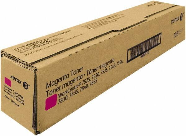 Xerox - Magenta Toner Cartridge - Use with Xerox WorkCentre 7525, 7535, 7530, 7545, 7556 - Best Tool & Supply