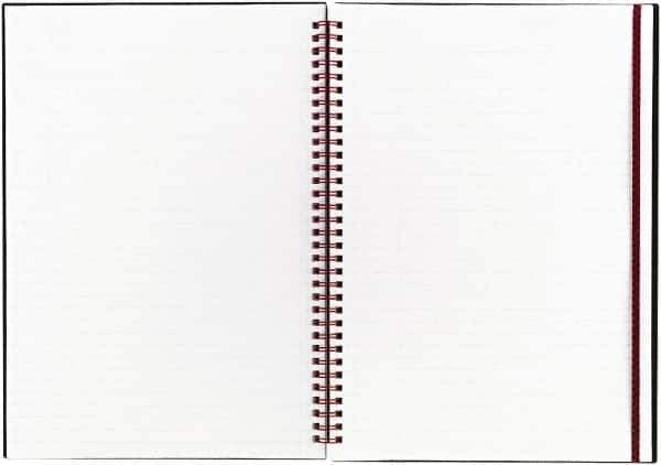 Black n Red - 70 Sheet, 8-1/4 x 11-3/4", Legal (Style) Notebook - Black - Best Tool & Supply