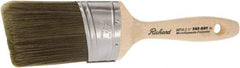 Richard - 2-1/2" Oval/Angle Polyester Angular Brush - 3-1/8" Bristle Length, 5-1/2" Wood Sash Handle - Best Tool & Supply