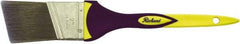 Richard - 2" Angled Polyester Angular Brush - 2-1/2" Bristle Length, 8" Rubber Sash Handle - Best Tool & Supply