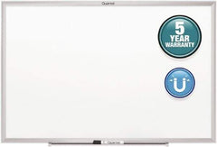 Quartet - 36" High x 48" Wide Magnetic Dry Erase Board - Steel, Includes Dry-Erase Marker & Mounting Kit - Best Tool & Supply