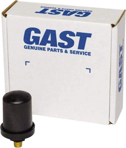 Gast - 1/4 NPT Air Compressor Filter/Muffler Assembly - Use with Gast 48/56 Frame Piston Pumps - Best Tool & Supply