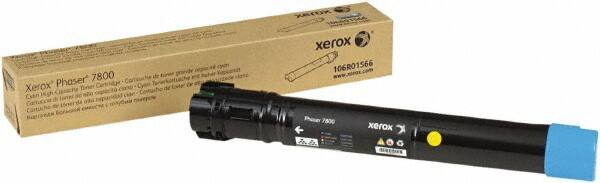 Xerox - Cyan Toner Cartridge - Use with Xerox Phaser 7800 - Best Tool & Supply