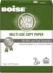 Boise - 8-1/2" x 11" White Copy Paper - Use with High-Speed Copiers, Fax Machines, Laser Printers, Inkjet Printers - Best Tool & Supply