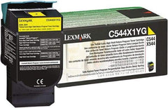 Lexmark - Yellow Toner Cartridge - Use with Lexmark C544dn, C544dtn, C544dw, C544n, X544dn, X544dtn, X544dw, X544n - Best Tool & Supply