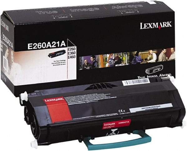 Lexmark - Black Toner Cartridge - Use with Lexmark E260, E360, E460 - Best Tool & Supply