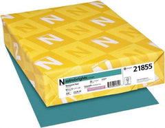 Neenah Paper - 8-1/2" x 11" Terrestrial Teal Colored Copy Paper - Use with Inkjet Printers, Laser Printers, Copiers - Best Tool & Supply