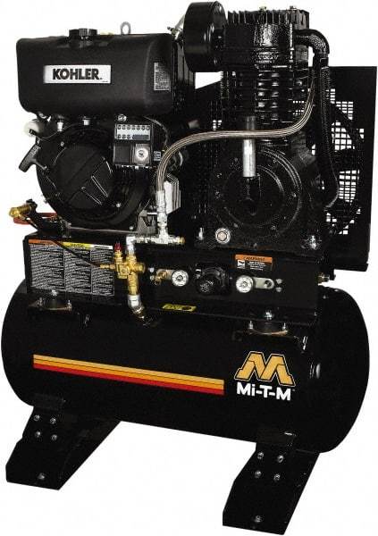 MI-T-M - Stationary Gas Air Compressors Horsepower: 9.0 Cubic Feet per Minute: 29.00 - Best Tool & Supply