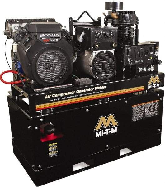 MI-T-M - Stationary Gas Air Compressors Horsepower: 22 Cubic Feet per Minute: 15.70 - Best Tool & Supply