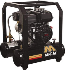 MI-T-M - Stationary Gas Air Compressors Horsepower: 4 Cubic Feet per Minute: 4.80 - Best Tool & Supply