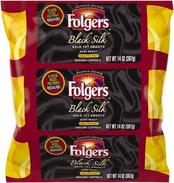 Folgers - Coffee Filter Packs, Black Silk, 1.4 oz Pack, 40 Packs/Carton - Best Tool & Supply