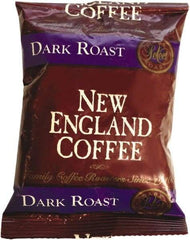 New England Coffee - Coffee Portion Packs, French Roast, 2.5 oz Pack, 24/Box - Best Tool & Supply