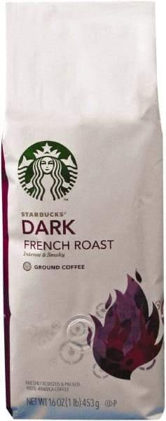 Starbucks - Coffee, French Roast, Ground, 1 Lb Bag - Best Tool & Supply