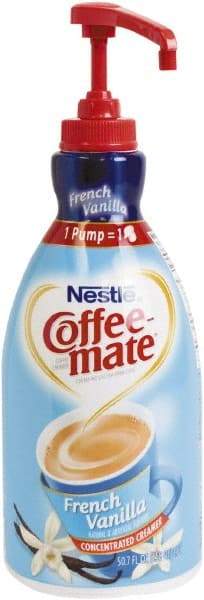 Coffee-Mate - Liquid Coffee Creamer, French Vanilla, 1500mL Pump Bottle - Best Tool & Supply