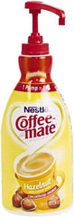 Coffee-Mate - Liquid Coffee Creamer, Hazelnut, 1.5 Liter Pump Bottle, 2/Carton - Best Tool & Supply