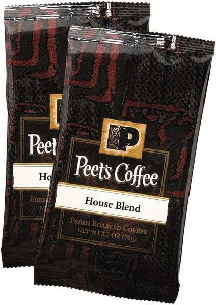 Peet's Coffee & Tea - Coffee Portion Packs, House Blend, 2.5 oz Frack Pack, 18/Box - Best Tool & Supply