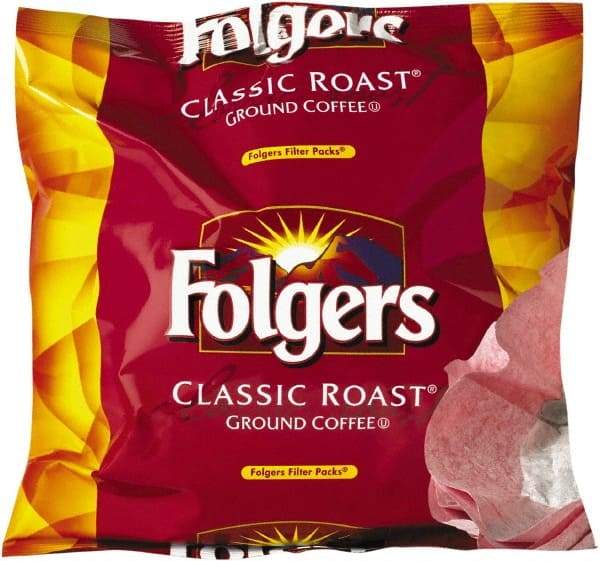 Folgers - Coffee Filter Packs, Regular, 0.9 oz Filter Pack, 40/Carton - Best Tool & Supply