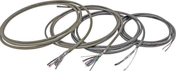 Value Collection - 22 AWG, 3 Wire, 1,000' OAL Unshielded Automation & Communication Cable - PVC Insulation, Tinned Copper Conductor, 300 Volts, 0.165" OD - Best Tool & Supply