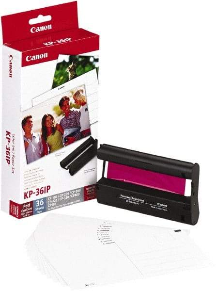 Canon - Ink Cartridge - Use with Canon CP-100, CP-200, CP-220, CP-300, CP-330, CP-333, SELPHY CP400, CP510, CP600, CP710, CP720, CP730, CP740, CP760, CP780, CP800, CP900 - Best Tool & Supply