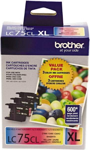 Brother - Ink Cartridge - Use with Brother MFC-J280W, J425W, J430W, J435W, J5910DW, J625DW, J6510DW, J6710DW, J6910DW, J825DW, J835DW - Best Tool & Supply