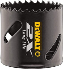 DeWALT - 5/8" Diam, 1-7/8" Cutting Depth, Hole Saw - Bi-Metal Saw, Toothed Edge - Best Tool & Supply