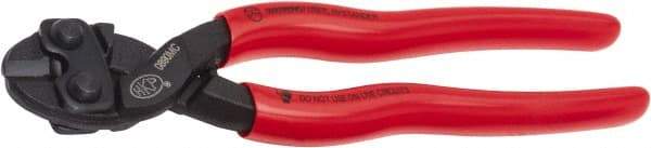 H.K. Porter - 8-1/2" OAL, Mini Bolt Cutter - Plastic Dipped Handle - Best Tool & Supply