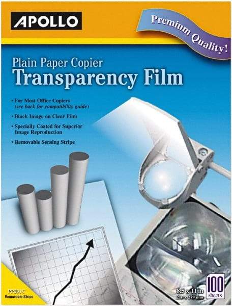 Apollo - Transparency Films & Sleeves Audio Visual Conference Accessory Type: Transparency Sleeves For Use With: Plain Paper Copiers - Best Tool & Supply