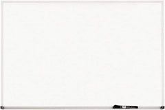 Mead - 36" High x 48" Wide Erasable Melamine Marker Boards - Aluminum Frame, 3/4" Deep, Includes Mounting Kit - Best Tool & Supply